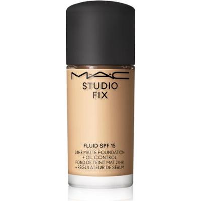 MAC Cosmetics Mini Studio Fix Fluid SPF 15 24HR Matte Foundation + Oil Control podkład matujący SPF 15 odcień NC17 15 ml