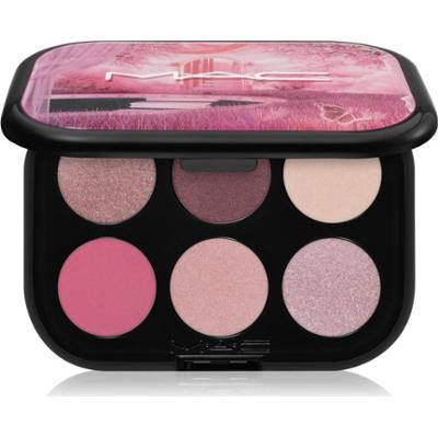 MAC Cosmetics Connect In Colour Eye Shadow Palette 6 shades paleta cieni do powiek odcień Rose Lens 6.25 g