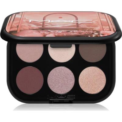 MAC Cosmetics Connect In Colour Eye Shadow Palette 6 shades paleta cieni do powiek odcień Embedded In Burgundy 6.25 g