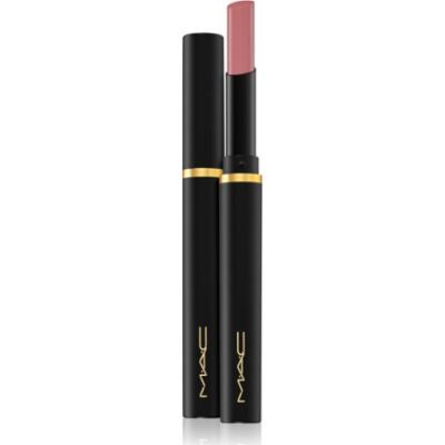 MAC Cosmetics Powder Kiss Velvet Blur Slim Stick matowa szminka nawilżająca odcień Over the Taupe 2 g