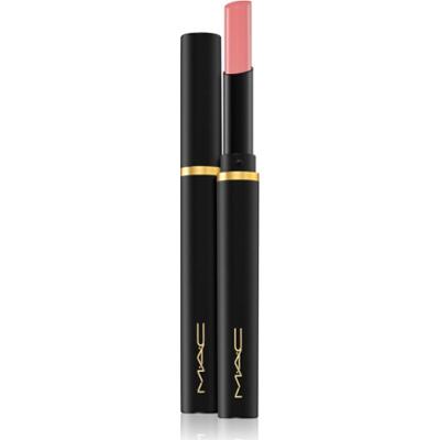 MAC Cosmetics Powder Kiss Velvet Blur Slim Stick matowa szminka nawilżająca odcień Peppery Pink 2 g
