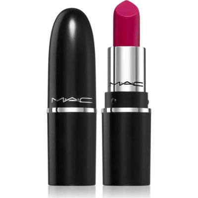 MAC Cosmetics MACximal Sleek Satin Lipstick Mini aksamitna szminka nadający doskonały wygląd odcień REBEL 1.5 g