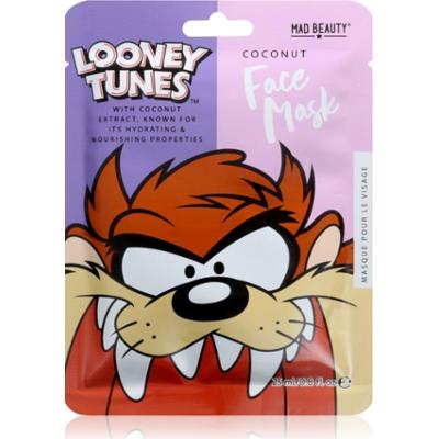 Mad Beauty Looney Tunes Taz maska nawilżająca w płacie o działaniu przeciwutleniającym 25 ml