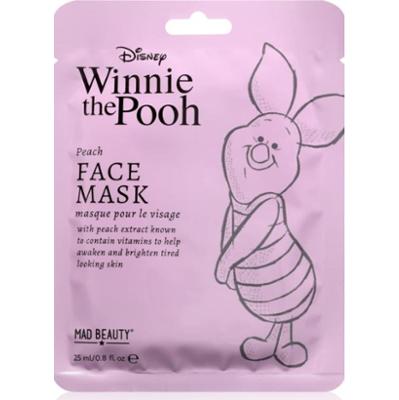 Mad Beauty Winnie The Pooh Piglet maseczka w płachcie o działaniu rozjaśniającym 25 ml