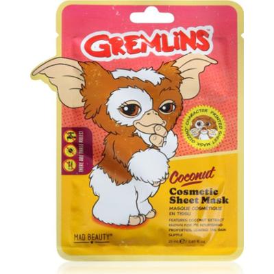 Mad Beauty Gremlins maska nawilżająca w płacie z kwasem hialuronowym 25 ml