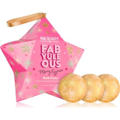 Mad Beauty FabYuleOus musująca kula do kąpieli 3x50 g