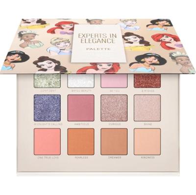 Mad Beauty Disney Princess Experts In Elegance paleta cieni do powiek 12x2.5 g