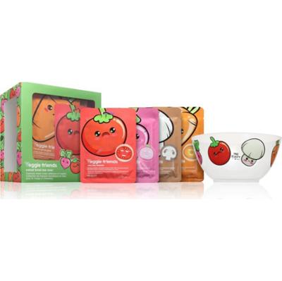 Mad Beauty Veggie Friends zestaw maseczek płóciennych