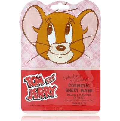Mad Beauty Tom & Jerry Sheet Mask - Jerry maska nawilżająca w płacie z kwasem hialuronowym 1 szt.