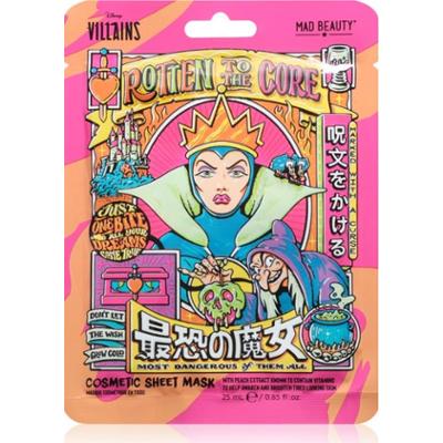 Mad Beauty Disney Villains Evil Queen maseczka w płachcie o działaniu nawilżająco-rewitalizującym 25 ml