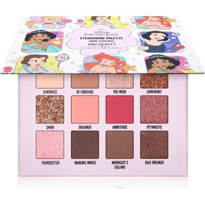Mad Beauty Disney Princess Express Yourself paleta cieni do powiek 12x2.5 g