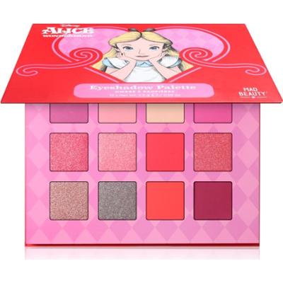 Mad Beauty Alice in Wonderland paleta cieni do powiek 12x2.5 g