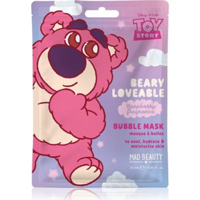 Mad Beauty Toy Story maseczka do twarzy w piance z efektem chłodzącym zapachy Raspberry 25 ml