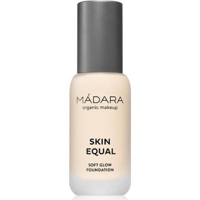 MÁDARA Skin Equal podkład rozświetlający nadający naturalny wygląd SPF 15 odcień #10 Porcelain 30 ml