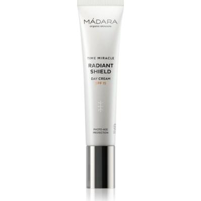 MÁDARA Time Miracle Radiant Shield rozjaśniający krem ochronny SPF 15 40 ml