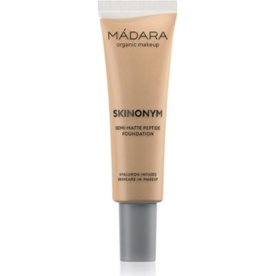 MÁDARA Skinonym Semi-Matte Peptide trwały podkład z peptydami odcień Sand 40 30 ml