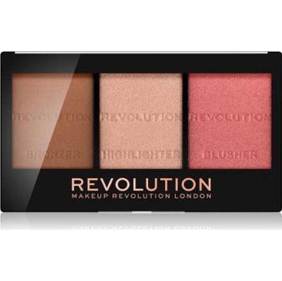 Revolution Ultra Sculpt & Contour paleta do konturowania twarzy odcień Ultra Fair C01 11 g
