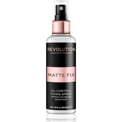 Revolution Matte Fix matujący spray utrwalający makijaż 100 ml