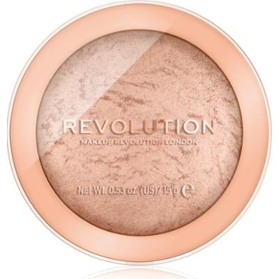 Revolution Reloaded pudrowy bronzer odcień Holiday Romance 15 g