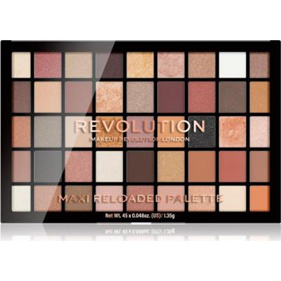 Revolution Maxi Reloaded Palette paleta pudrowych cieni do powiek odcień Large It Up 45x1.35 g