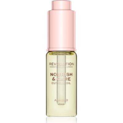 Revolution Nourish & Care intensywna pielęgnacja suchych paznokci i skórek z olejkiem migdałowym 15 ml