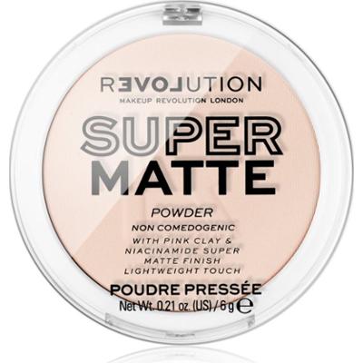 Revolution Relove Super Matte Powder puder matujący odcień Translucent 6 g