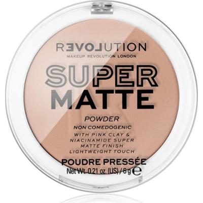 Revolution Relove Super Matte Powder puder matujący odcień Beige 6 g