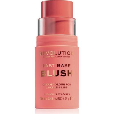 Revolution Fast Base tonujący balsam do ust i policzków odcień Bare 14 g