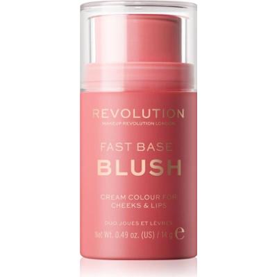 Revolution Fast Base tonujący balsam do ust i policzków odcień Baby 14 g
