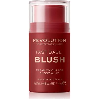 Revolution Fast Base tonujący balsam do ust i policzków odcień Spice 14 g