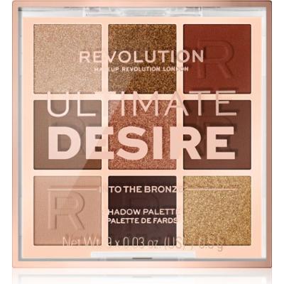 Revolution Ultimate Desire paleta cieni do powiek odcień Into The Bronze 8.1 g