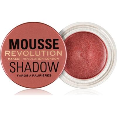 Revolution Mousse cienie do powiek w kremie odcień Amber Bronze 4 g