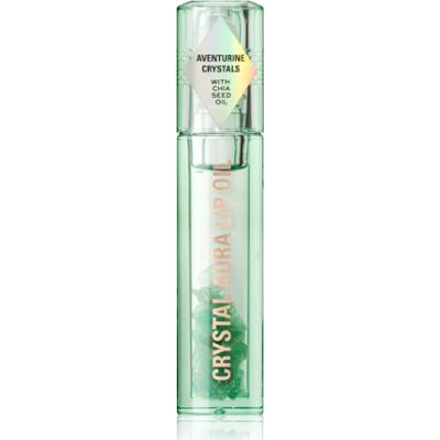 Revolution Crystal Aura olejek do ust odżywienie i nawilżenie odcień Aventurine Cucumber 2.5 ml
