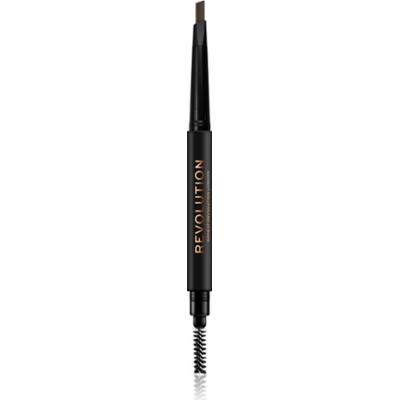 Revolution Duo Brow Definer precyzyjna kredka do brwi odcień Light Brown 0.25 g