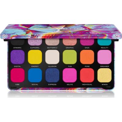Revolution Forever Flawless paleta cieni do powiek odcień Digi Butterfly 18x1.1 g