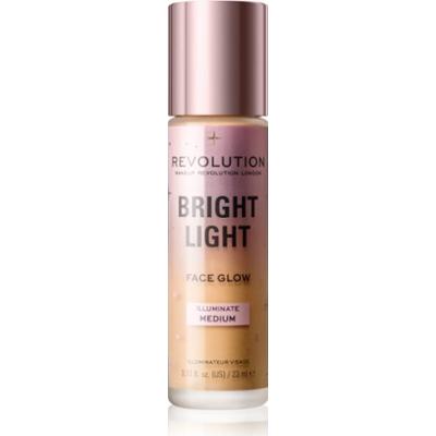 Revolution Bright Light Face Glow fluid rozświetlająco-tonujący odcień Illuminate Medium 23 ml
