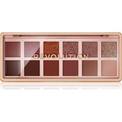 Revolution The Icon Palette paleta cieni do powiek odcień The True Icon Bronze Palette 12x0.7 g