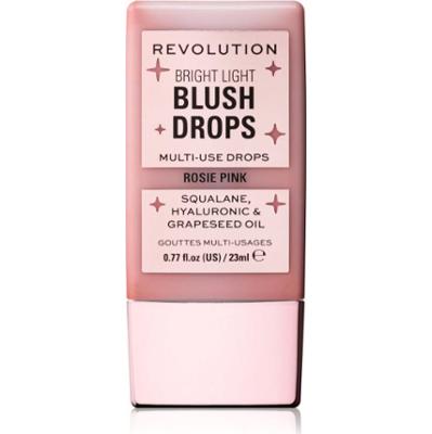 Revolution Bright Light Blush Drops róż w płynie odcień Pink Rosie 23 ml