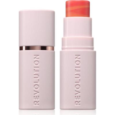 Revolution Skin Silk Blush Stick róż do policzków w kremie w sztyfcie odcień Sunkissed Apricot 4.5 g