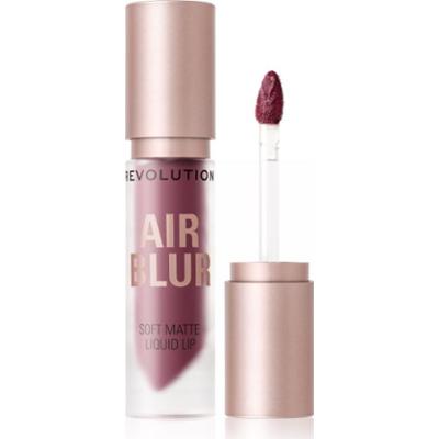 Revolution Air Blur Liquid Lipstick lekka matowa szminka w płynie odcień Black Cherry 3.5 ml