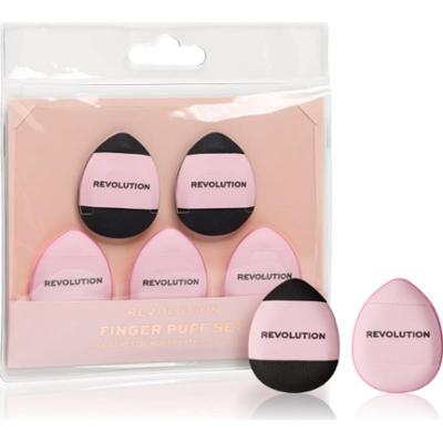Makeup Revolution Finger Puff Set puszek do pudru 5 szt.