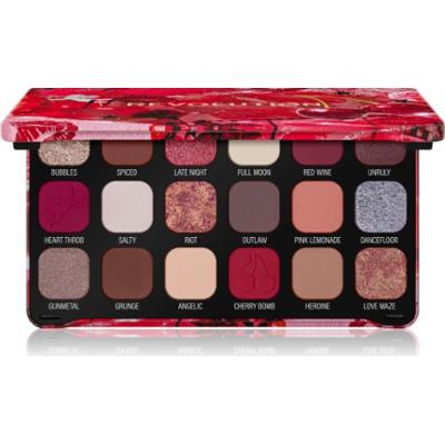 Revolution Forever Flawless paleta cieni do powiek odcień Cherry Rebel 18x1.1 g
