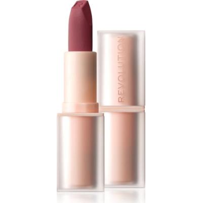 Revolution Lip Allure Soft Satin Lipstick kremowa szminka o satynowym wykończeniu odcień Black Cherry 3.2 g