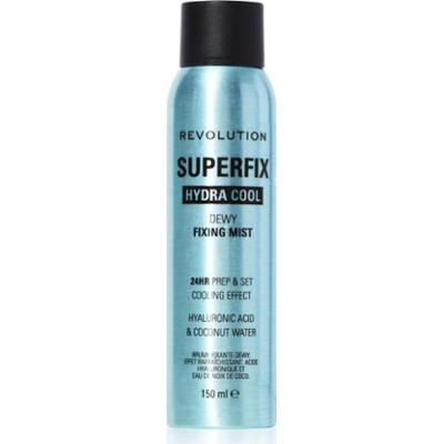 Revolution Superfix Hydra Cool spray utrwalający makijaż o działaniu nawilżającym 150 ml