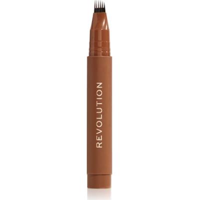 Revolution Instant Brow Hair pisak do brwi odcień Warm Brown 1.8 ml