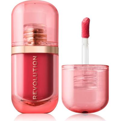 Revolution Superdewy Blush Burst róż w płynie odcień Watermelon Pop Coral 4.2 ml