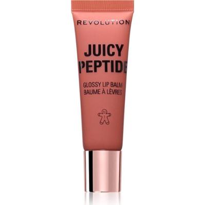 Revolution Juicy Peptide balsam do ust z peptydami odcień Gingerbread 8 ml
