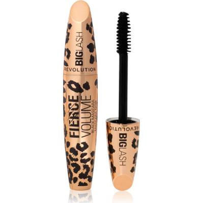Revolution Big Lash Fierce Volume tusz do rzęs zwiększający objętość i pogrubiający odcień Black 9 g