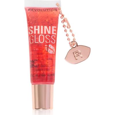 Revolution Shine Gloss błyszczyk do ust odcień Peach Pop 10 ml