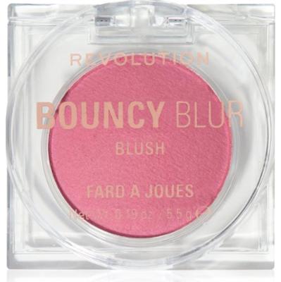 Revolution Bouncy Blur rozjaśniający róż do policzków odcień Blurry Rose 5.5 g